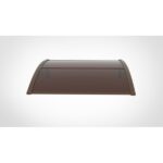 Copertină de Ușă din Aluminiu + Plexiglas 2,7 mm - 100 x 150 cm - imagine 3